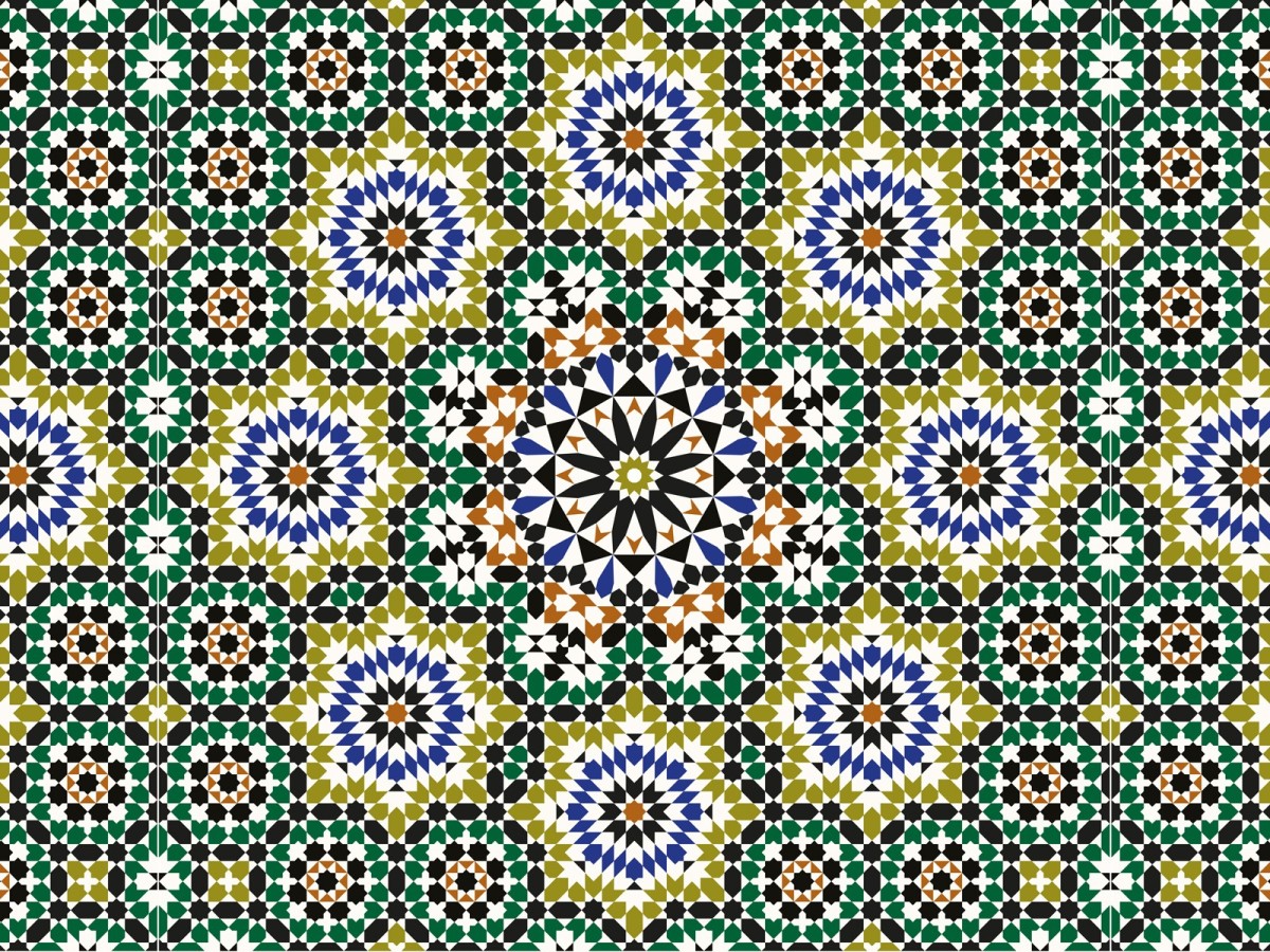 Crédence cuisine adhésive Villa Marrakech - zoom