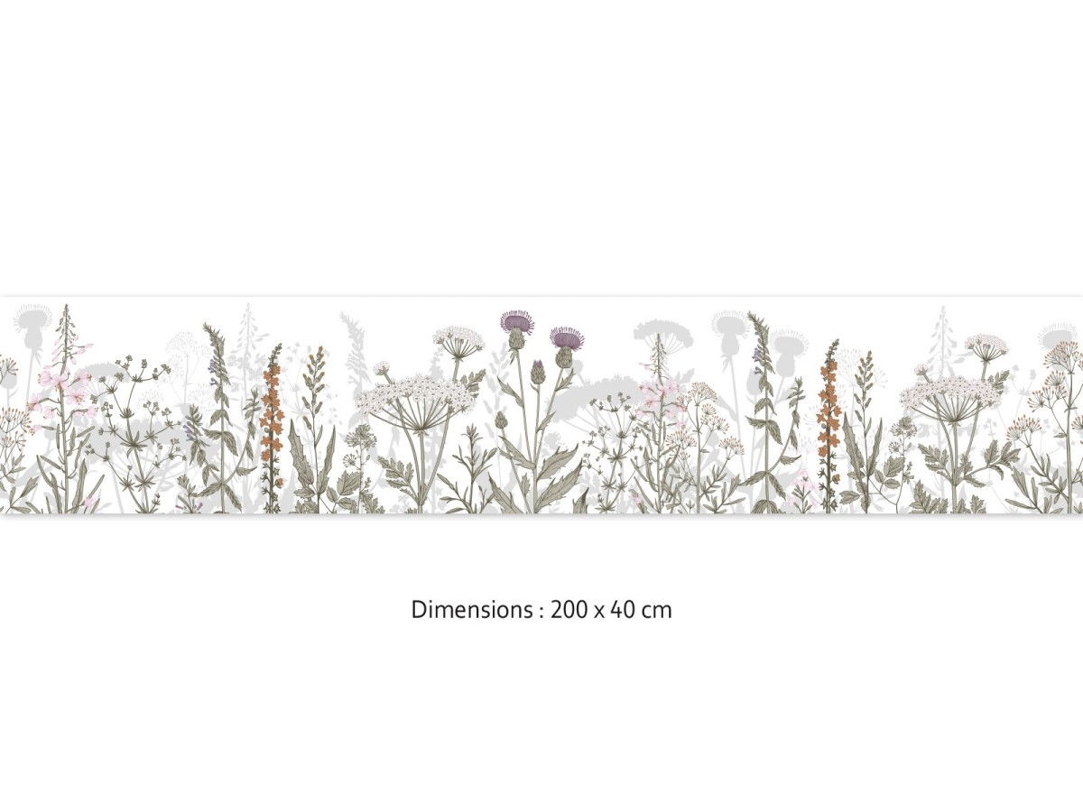 Crédence cuisine adhésive Douceur champêtre 200 x 40
