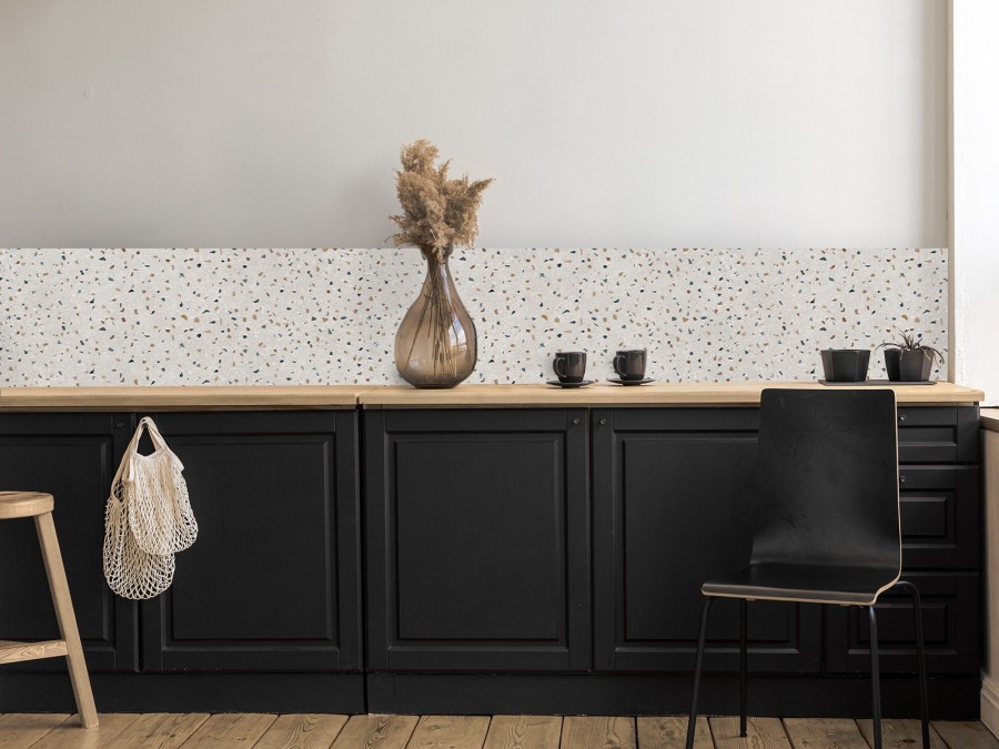 Crédence cuisine adhésive TERRAZZO M1