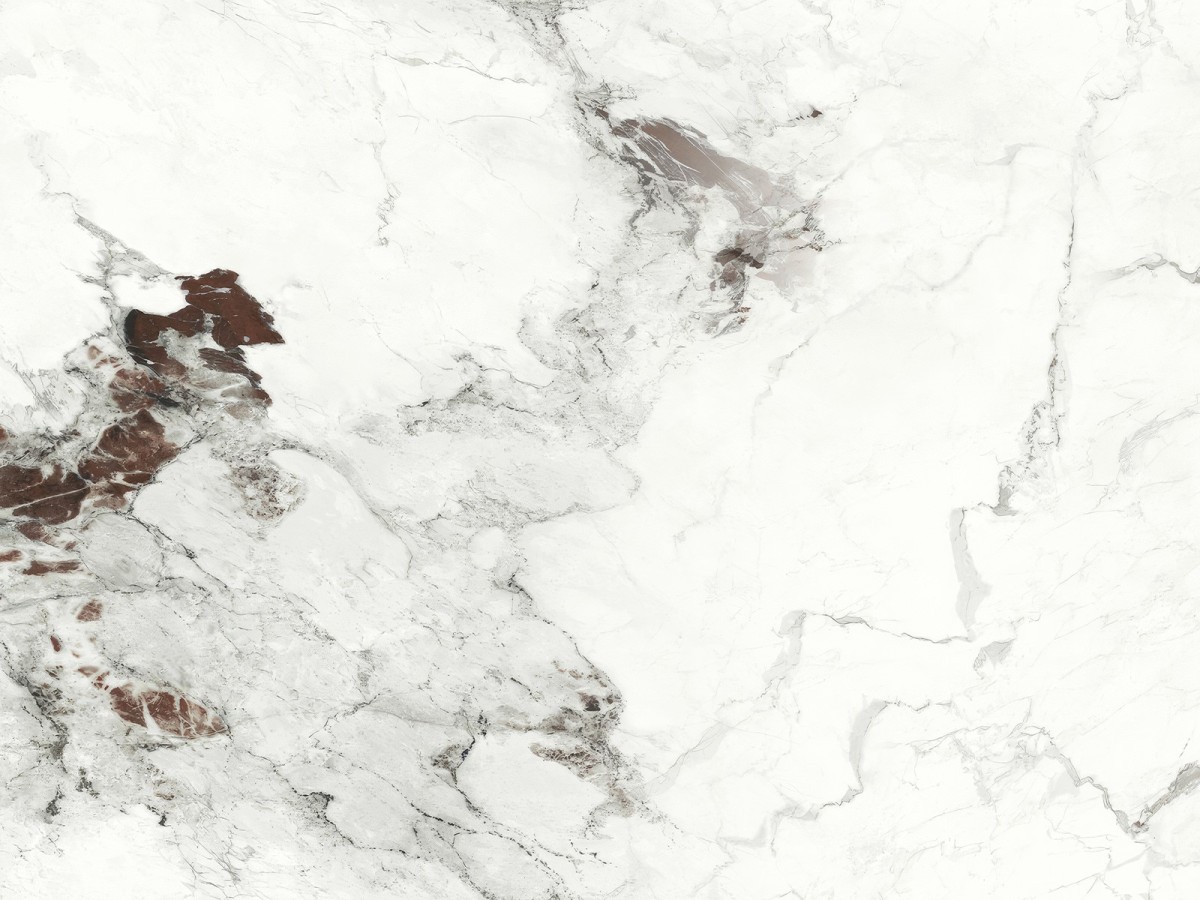 Crédence cuisine adhésive marbre Statuario blanc - zoom