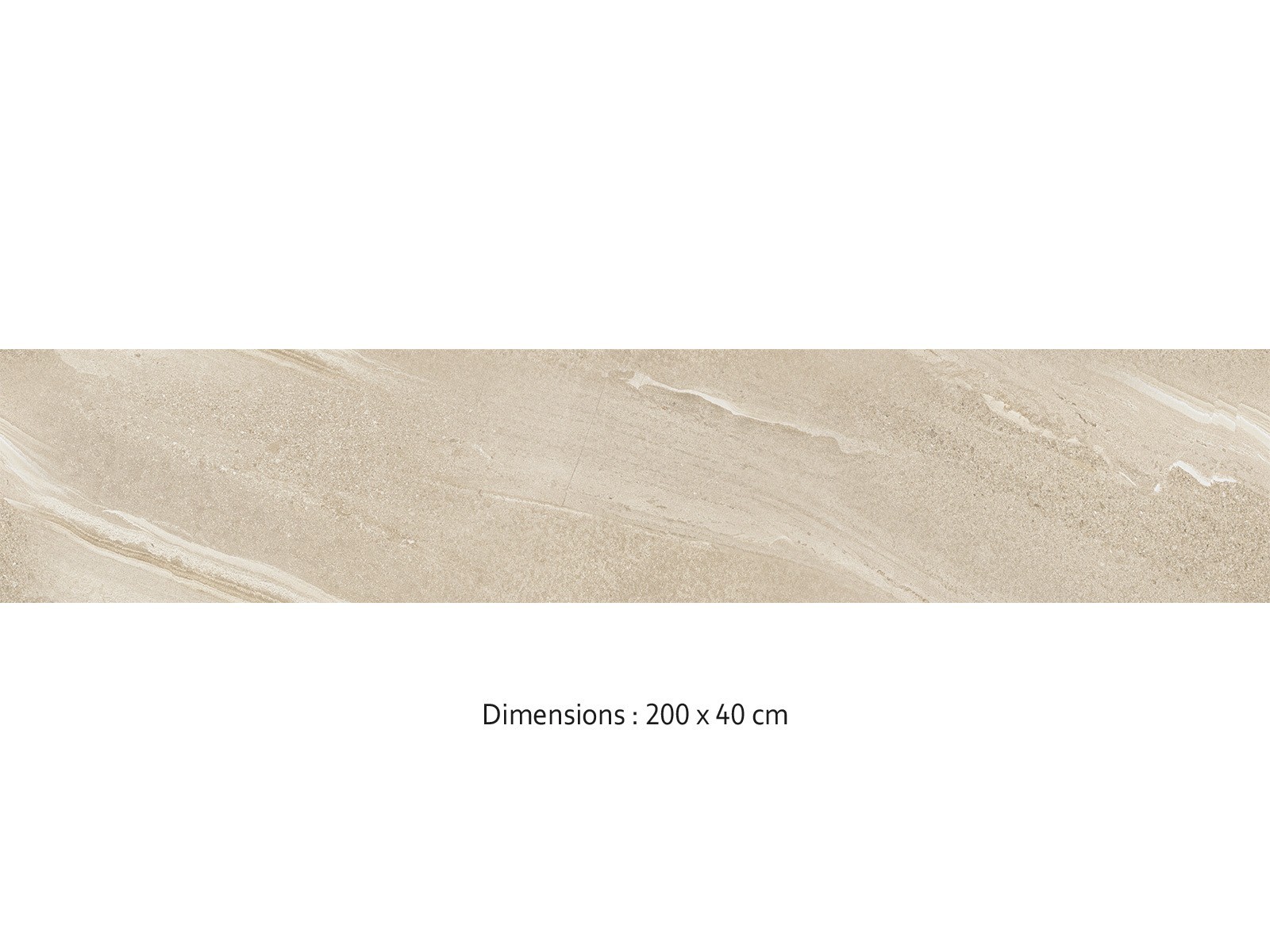 Crédence cuisine adhésive grès beige foncé