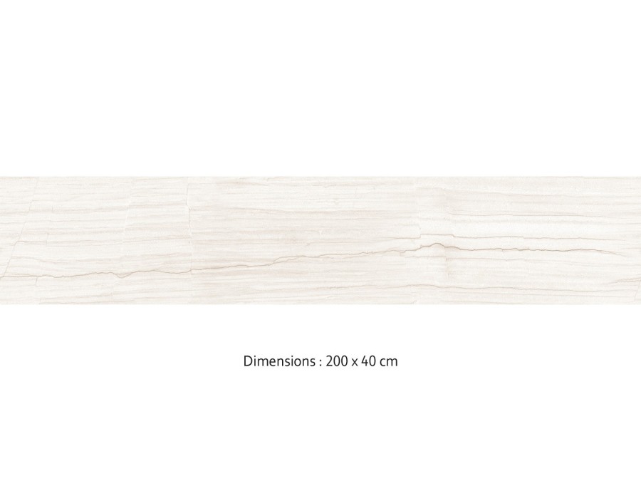 Crédence cuisine adhésive travertin beige clair