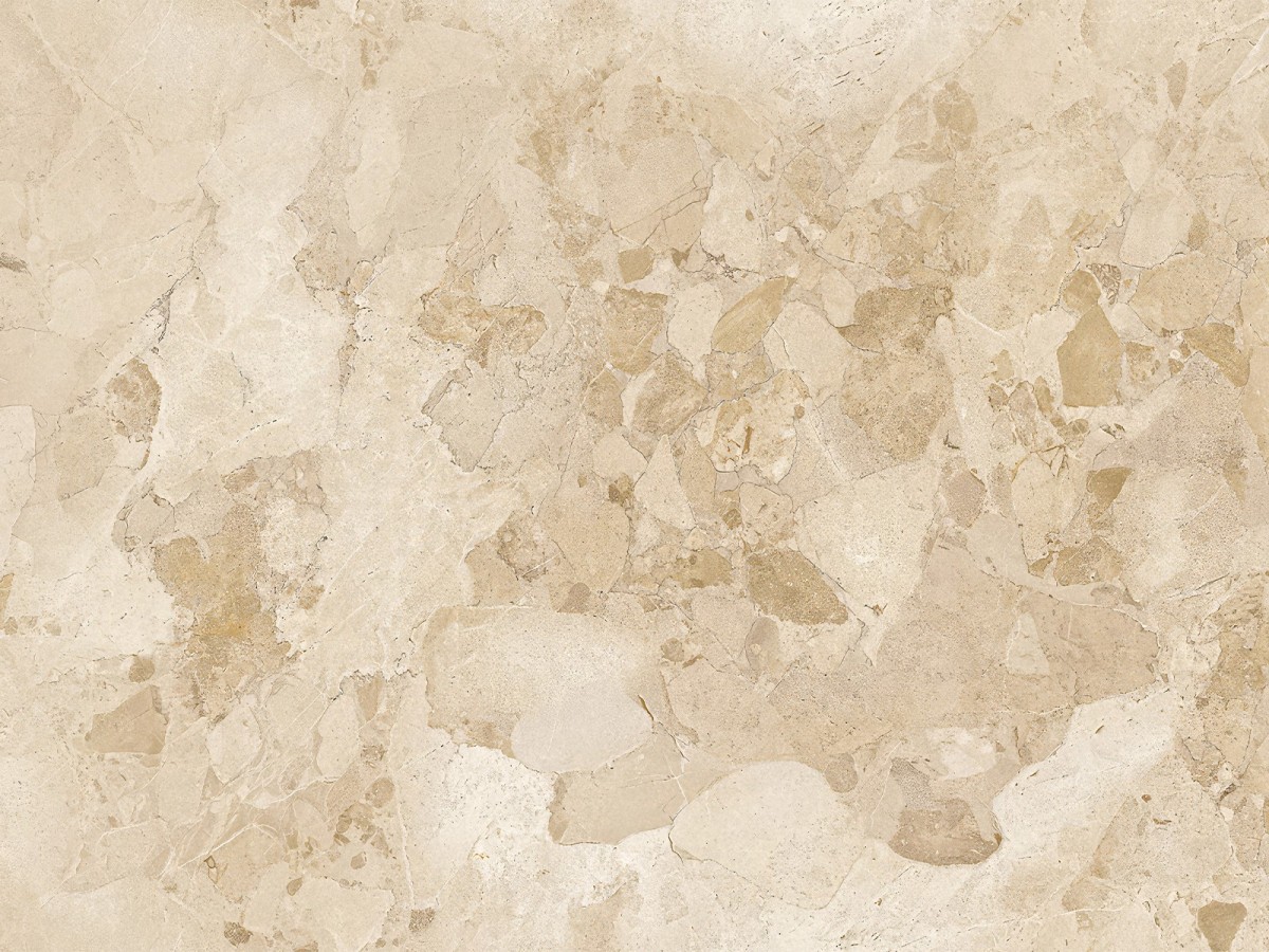 Crédence cuisine adhésive marbre Breccia Sarda - zoom