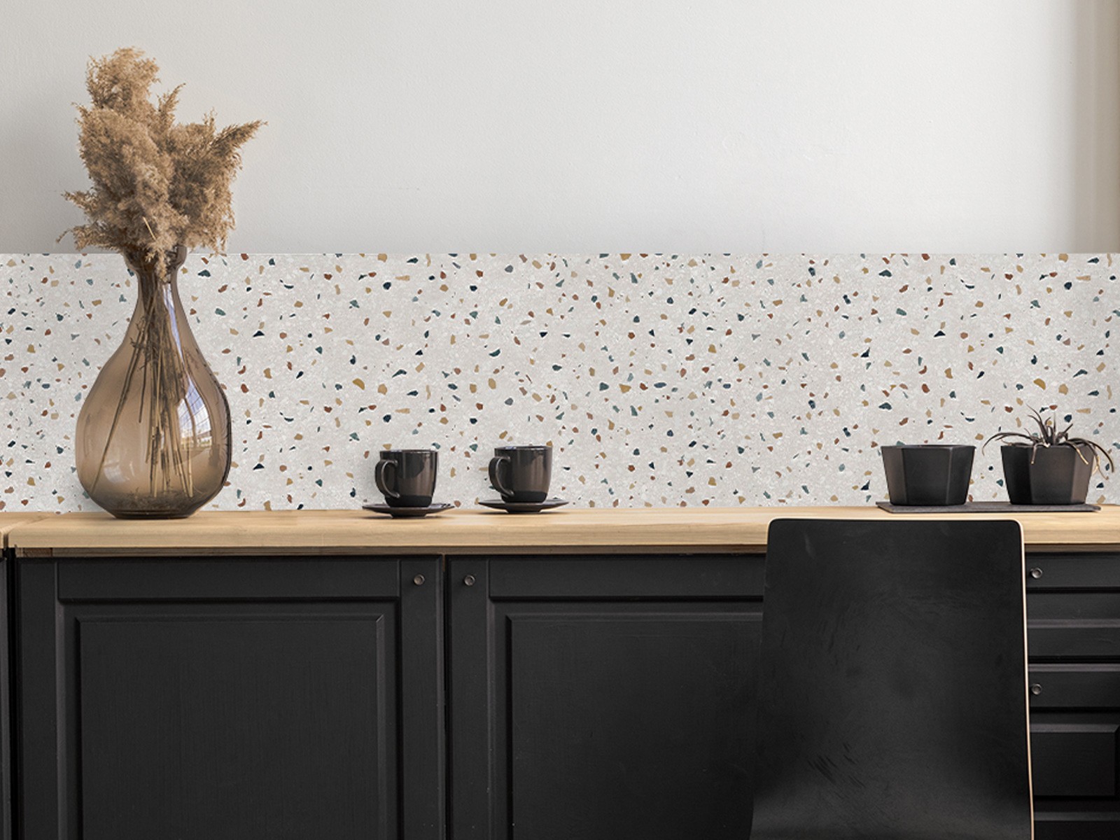 Crédence cuisine adhésive TERRAZZO M1