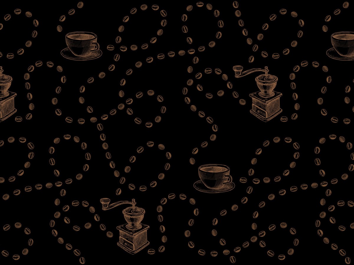 Crédence cuisine adhésive motif café - zoom